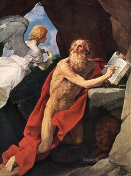  Guido Oil Painting - St Jerome Baroque Guido Reni